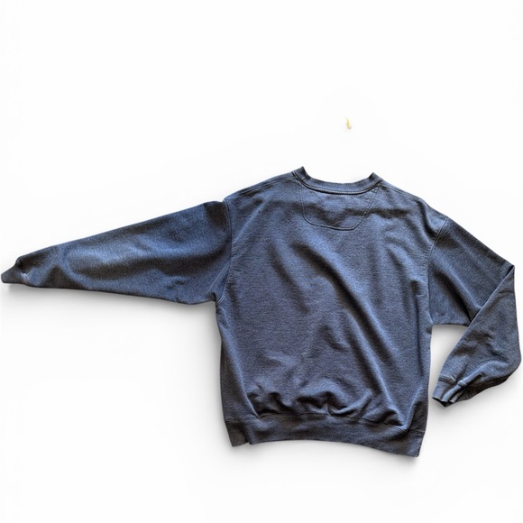 Champion Men's Classic Navy Crewneck Sweater - Picture 3 of 3